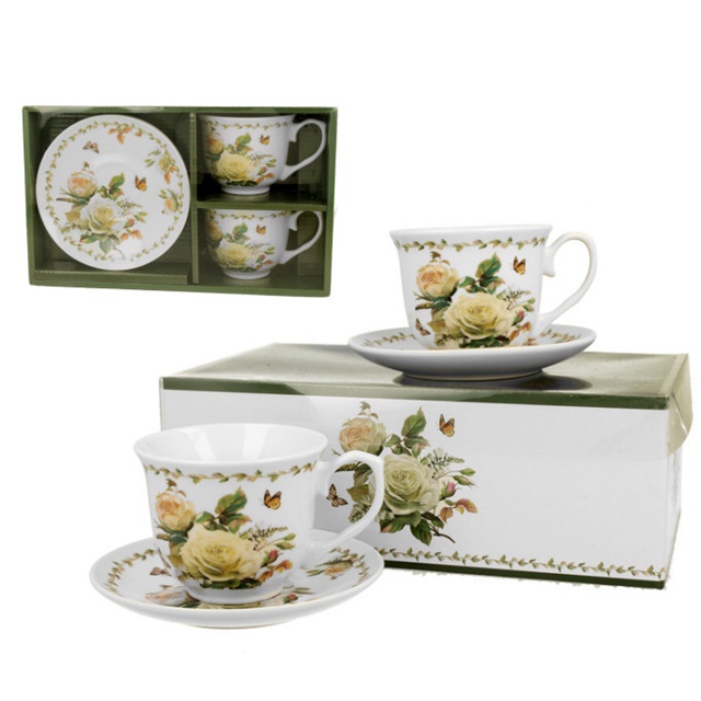 Filiżanka zestaw 2 szt. 280 ml - EDITH (PVC)
