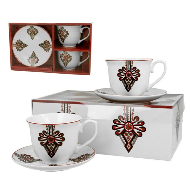 Filiżanka zestaw 2 szt. 280 ml - PARZENICA (PVC)