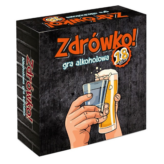 Alkoholowa gra karciana Zdrówko! 18 latka