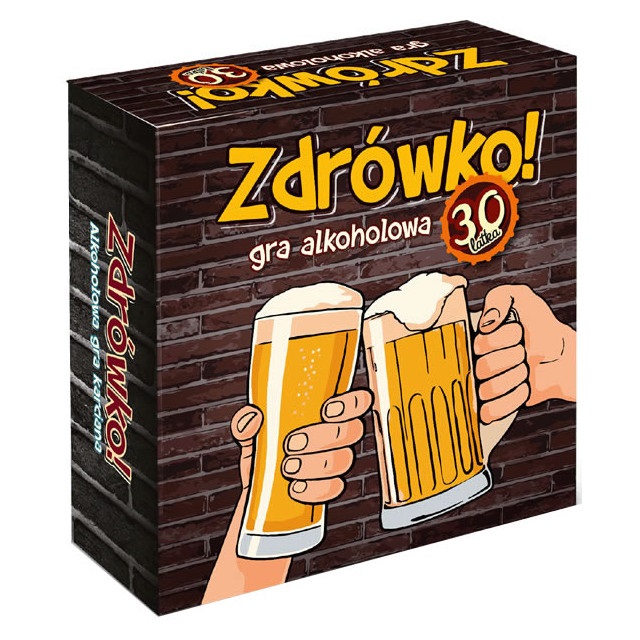 Alkoholowa gra karciana Zdrówko! 30 latka