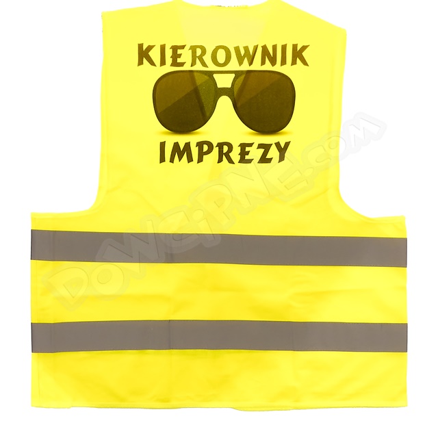 Kamizelka odblaskowa PA - KIEROWNIK IMPREZY