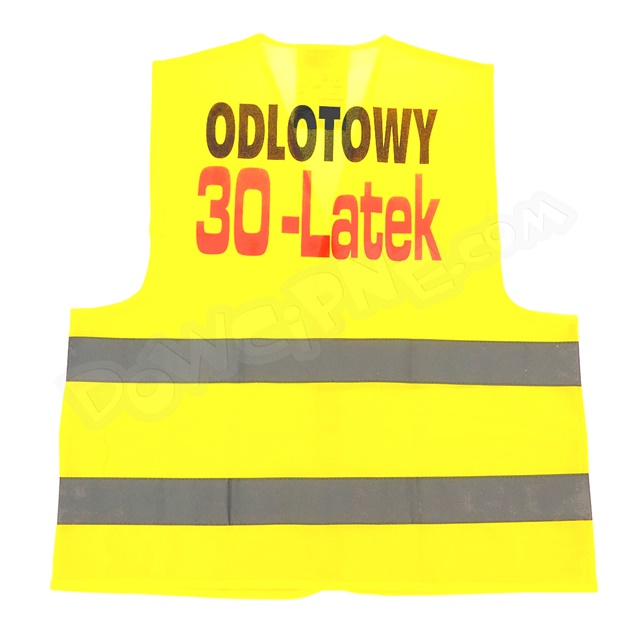 Kamizelka odblaskowa PA - ODLOTOWY 30-LATEK