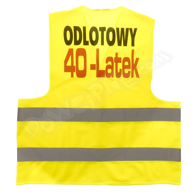 Kamizelka odblaskowa PA - ODLOTOWY 40-LATEK