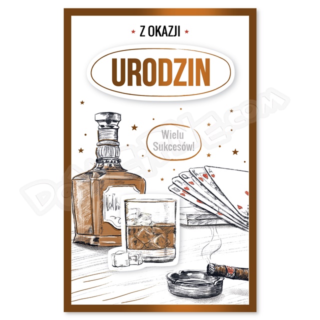 Kartka AB+ PS-08 - Urodziny