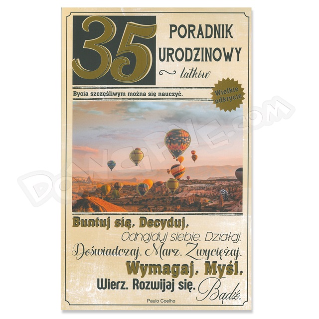Kartka AB U-74 - 35 Urodziny
