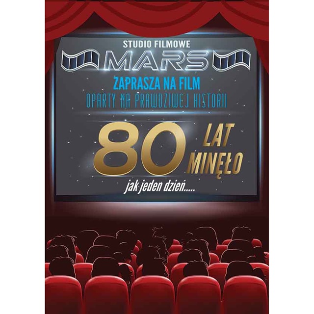 Karnet B6 - 80 lat (kino)