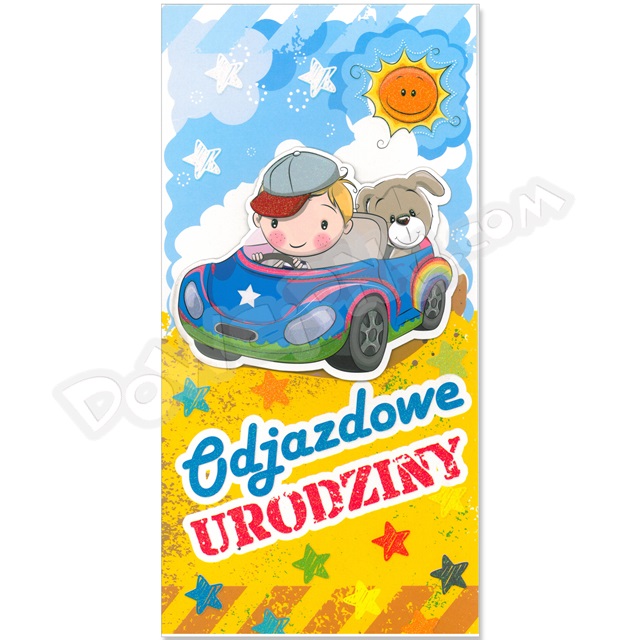 Karnet KK DLD DZ/067 Urodziny