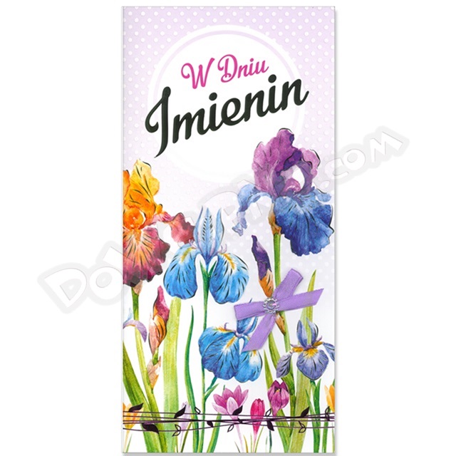 Karnet KK DLD I/007 Imieniny