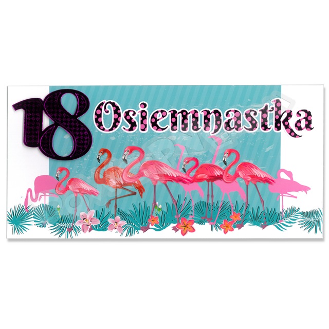 Kartka KK DLD NR-039 - 18 Urodziny