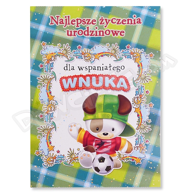Kartka Funny MF-12 - Urodziny Wnuka