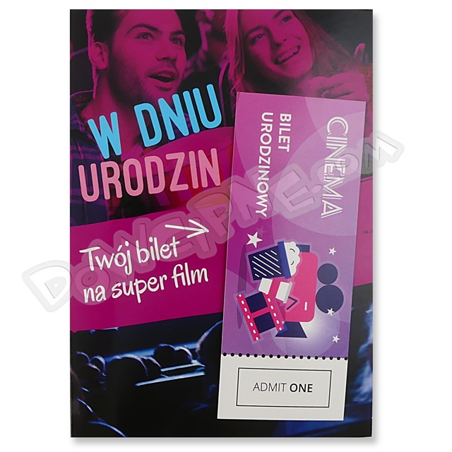 Kartka GIFT M-116 - Urodziny
