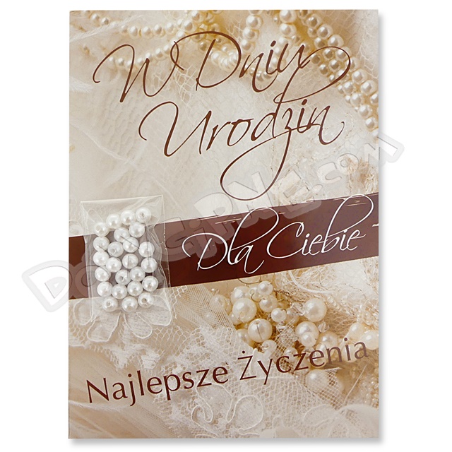 Karnet GIFT M-119 Urodziny
