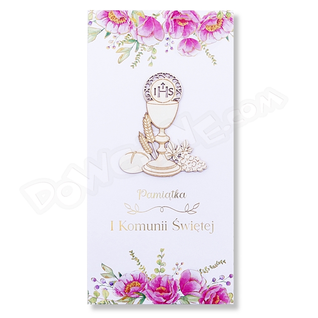 Karnet KK DL LUX DG/012 - Komunia 