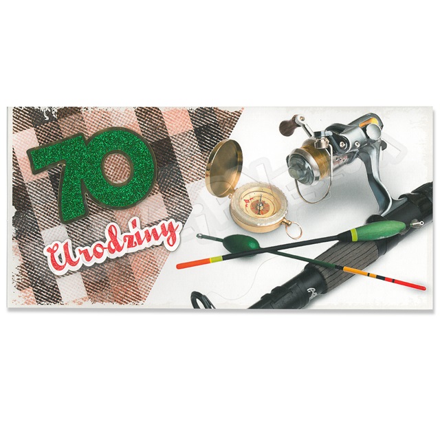 Kartka KK DL U-71 - 70 Urodziny