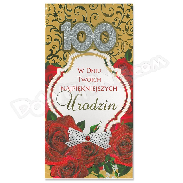 Karnet KK DL U97 - 100 Urodziny