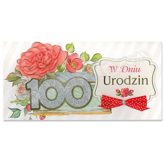 Karnet KK DL U98 - 100 Urodziny
