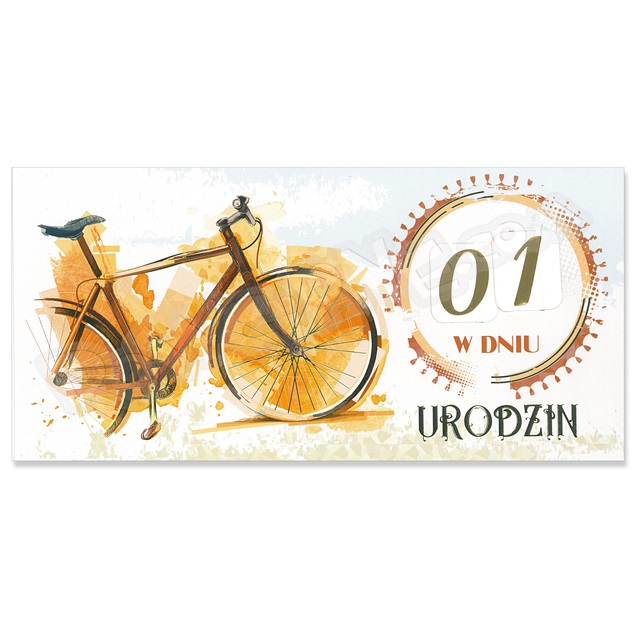 Karnet KK DLD CW/023 - Urodziny