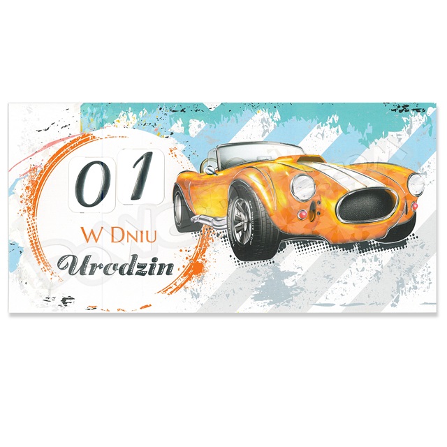 Karnet KK DLD CW/025 - Urodziny