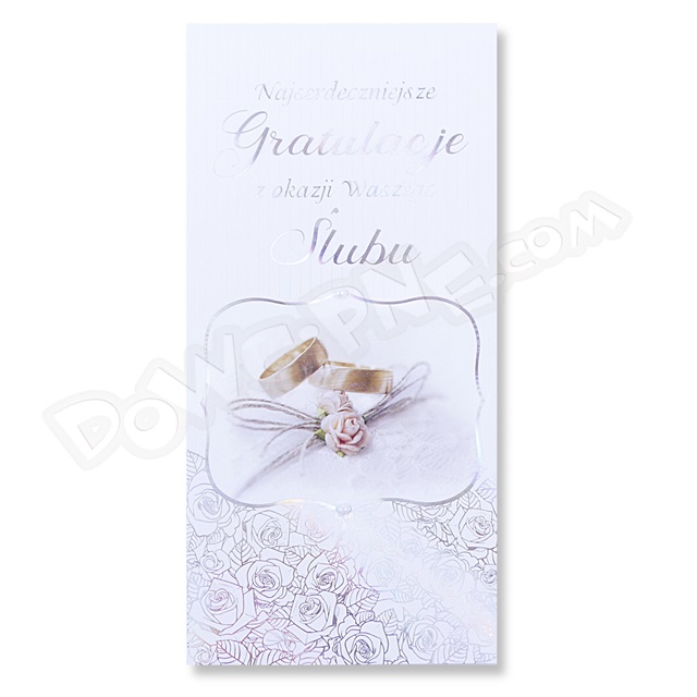 Karnet KK DLD S034 - Ślub