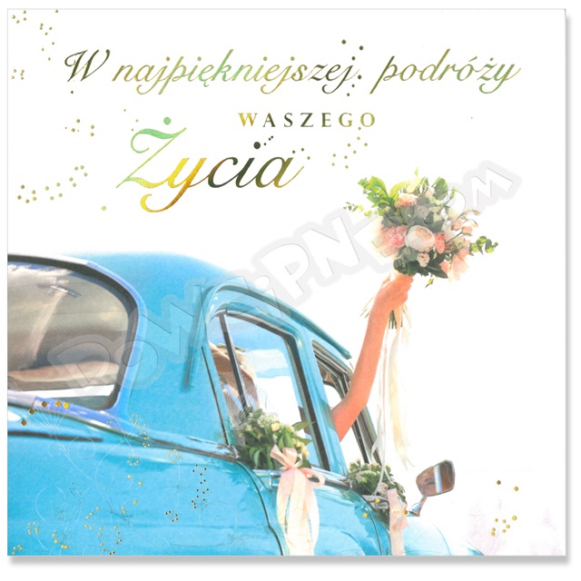Kartka KK KW LUX-S004 - Ślub