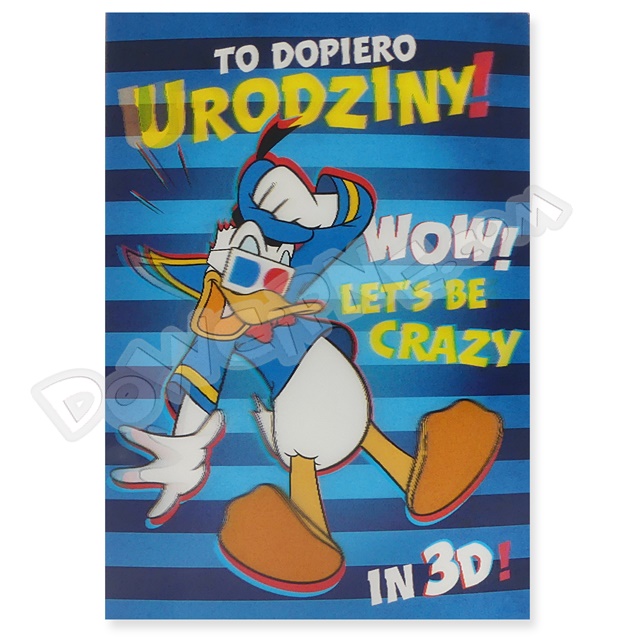 Karnet Q 3DS-015 - Urodziny (Disney)