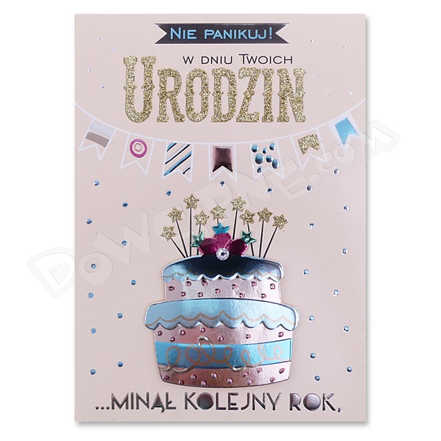 Kartka Q DK-828 - Urodziny