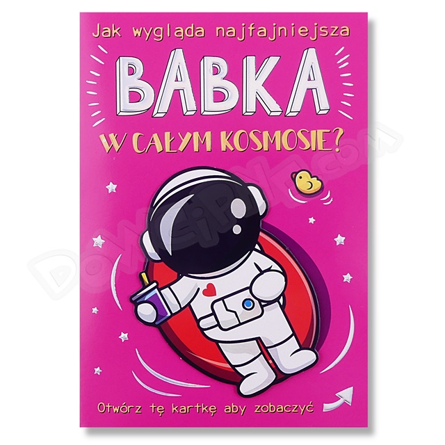 Kartka Q DK-852 - Urodziny / Imieniny (lusterko)