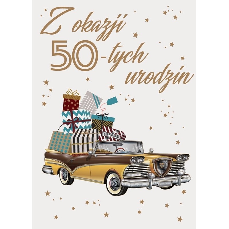 Karnet Q DK-640 50 Urodziny