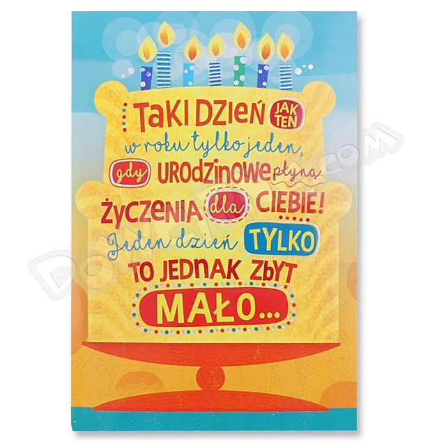 Karnet Q KBO-007 Urodziny