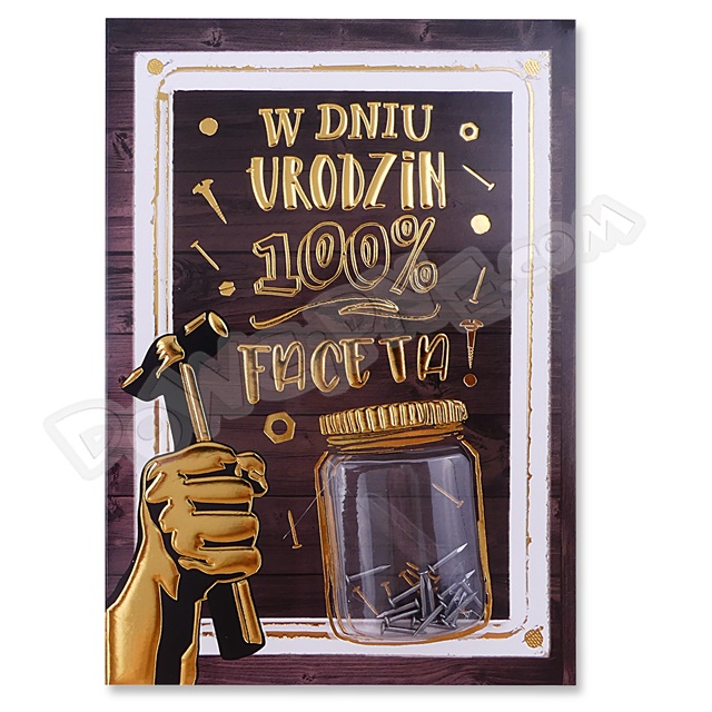 Kartka Q KNF-025 - Urodziny