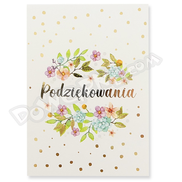 Kartka Q PR-186 - Podziękowanie