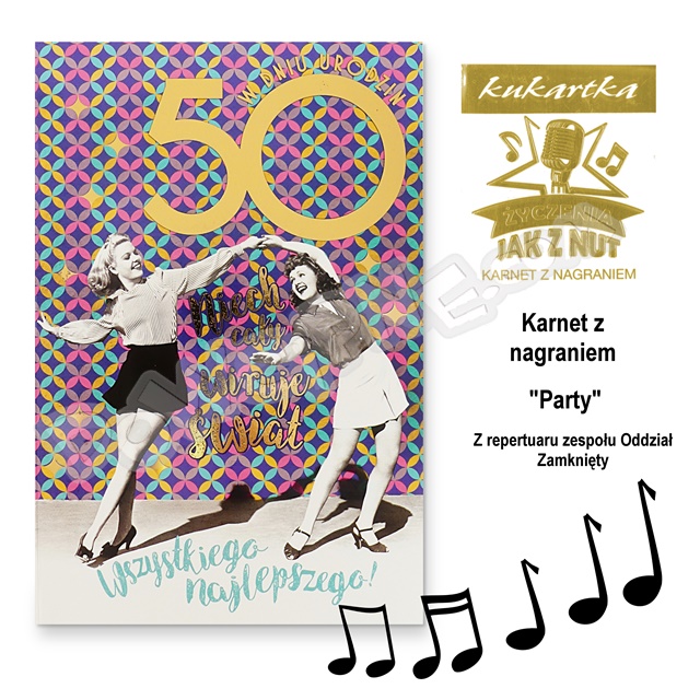 Karnet Q Simfonica MP-0029 - 50 urodziny (muzyczny)