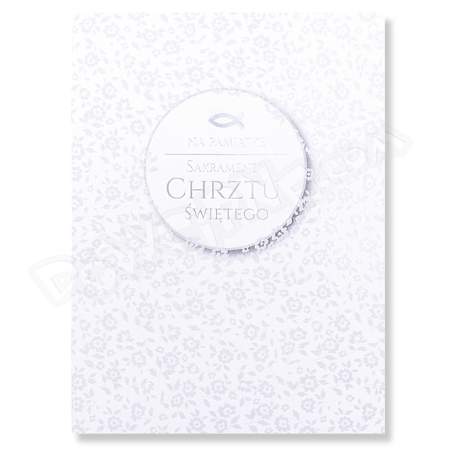 Karnet Q V-018 - Chrzest Święty