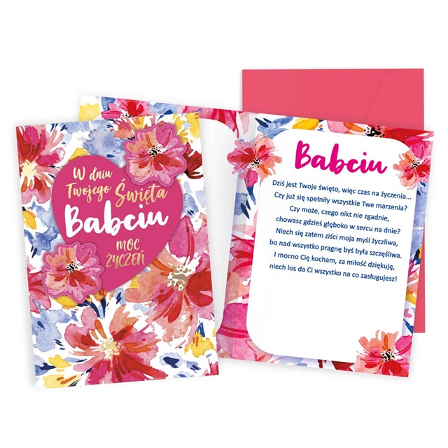 Kartka Q PR-470 DBD - Babcia