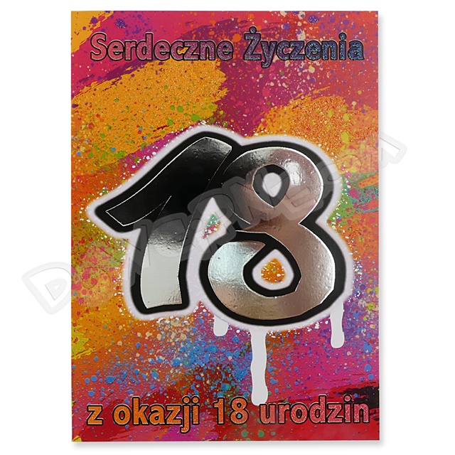 Karnet SILVER ET160 18 Urodziny