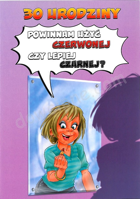 Kartka Funny TF-23 - 30 Urodziny