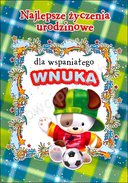 Kartka Funny TF-33 - Urodziny Wnuka