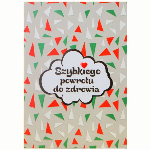 Kartka Velvet V-07 - Szybkiego powrotu do zdrowia