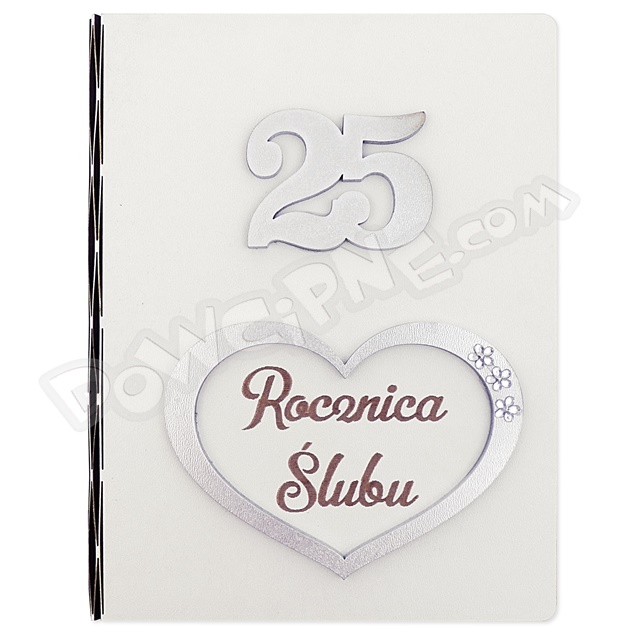 Kartka okolicznościowa RH - 25 Rocznica Ślubu