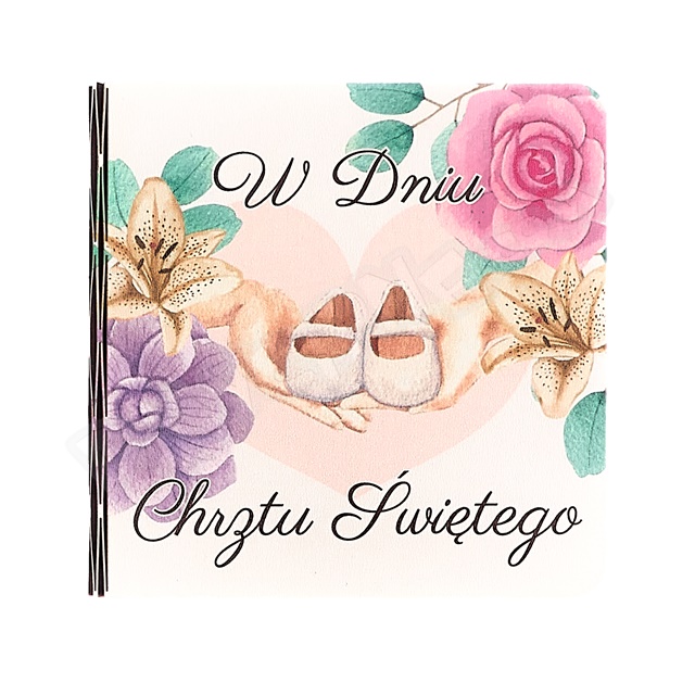 Kartka okolicznościowa RH 6 - W dniu Chrztu Świętego