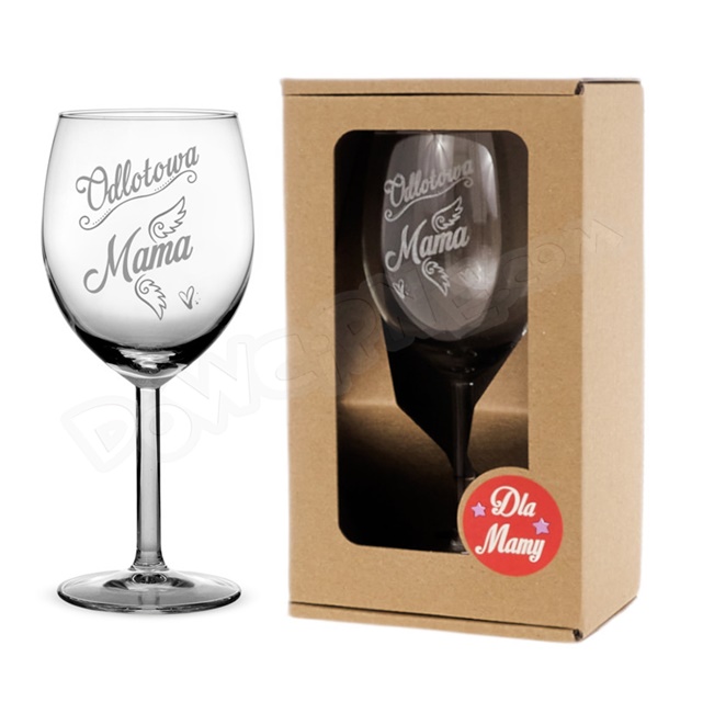 Kieliszek do WINA 300ml - Odlotowa Mama