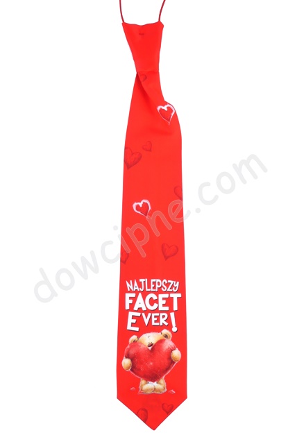 Krawat premium - Najlepszy facet ever