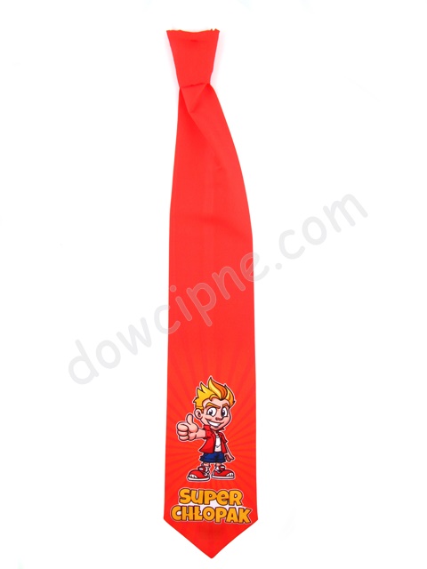 Krawat premium KP007 - Super Chłopak (!!!)