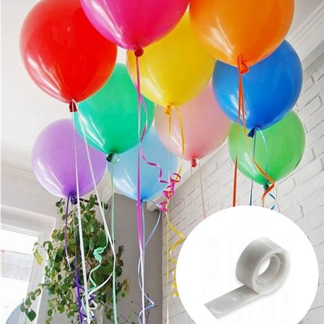 Kropki klejowe do balonów (100szt/rolka)