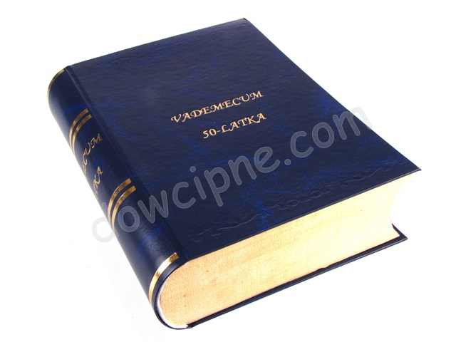 Książka na piersiówkę - Vademecum 50-latka