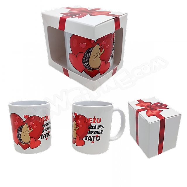 Kubek w opakowaniu B 002 Jeżu Tato