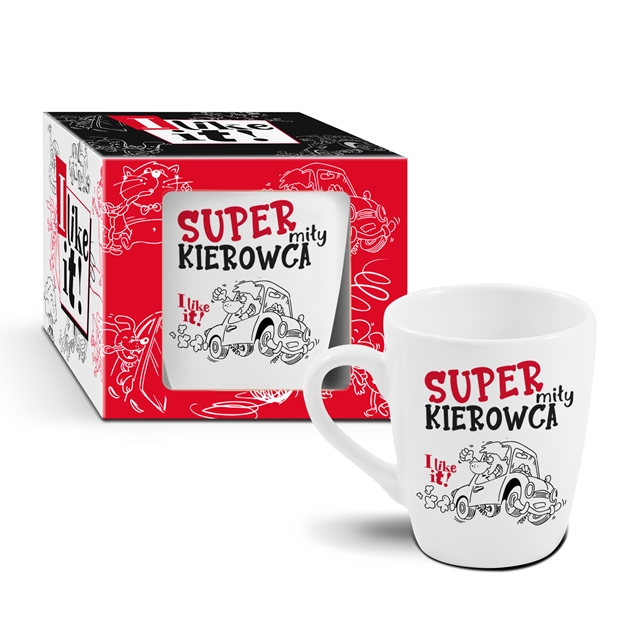 Kubek baryłka 300 ml I LIKE IT - Super miły kierowca