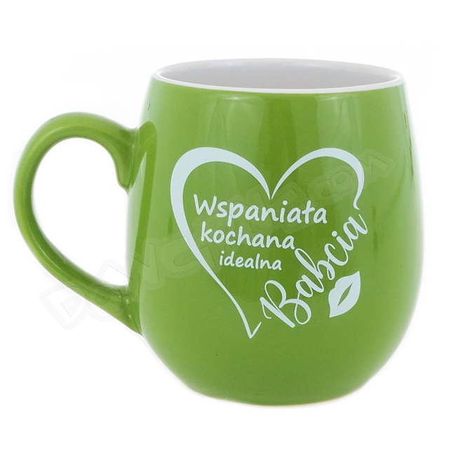 Kubek beczułka BABCIA - Wspaniała, kochana, idealna Babcia