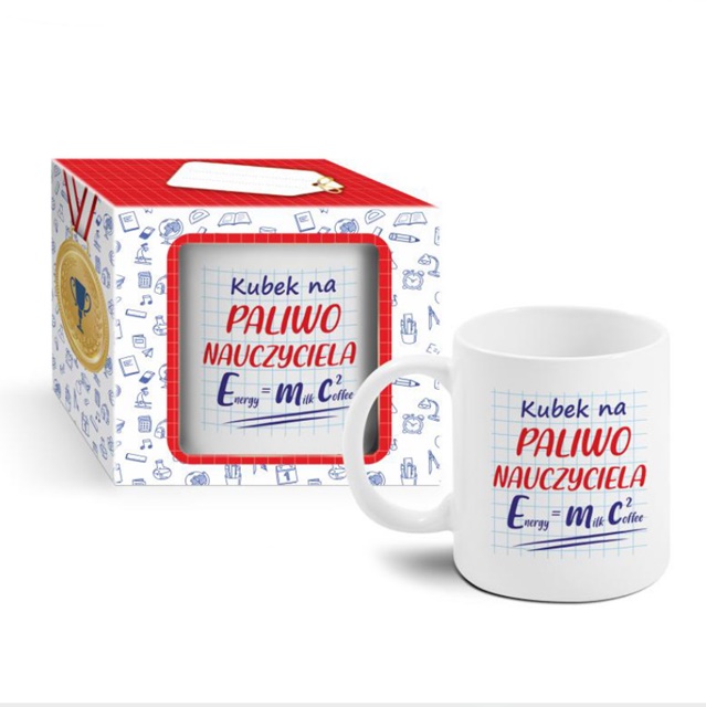 Kubek boss 300 ml - Dzień Nauczyciela - Kubek na paliwo Nauczyciela