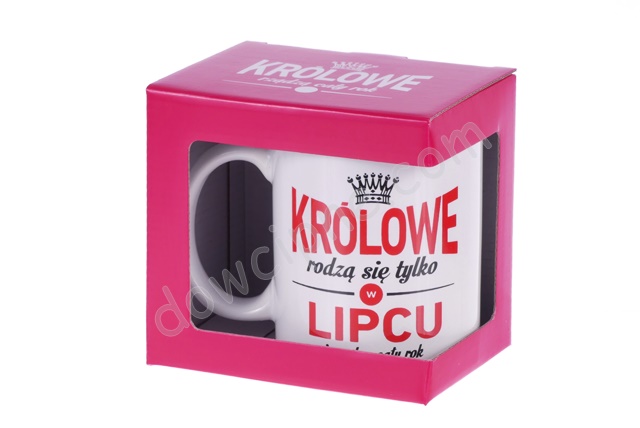 Kubek ET w opakowaniu 007 - Królowe rodzą się tylko w LIPCU